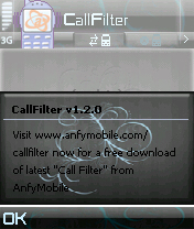 Anfy Call Filter